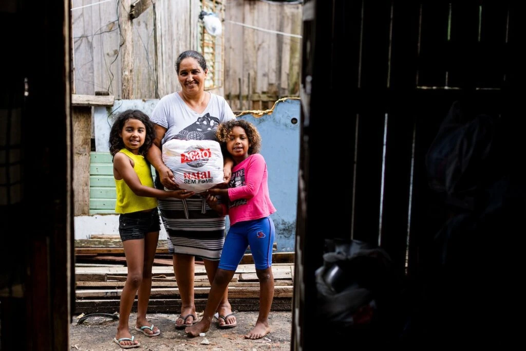 Ação da Cidadania . Natal sem Fome 2024